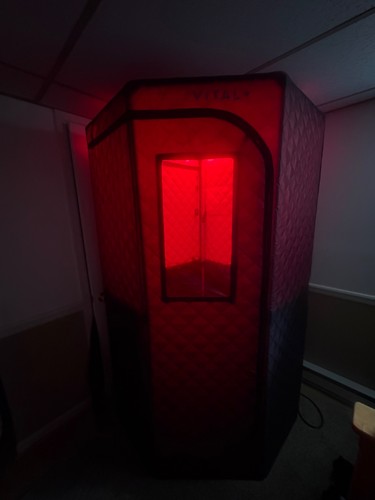 Vital red light portable sauna - light,