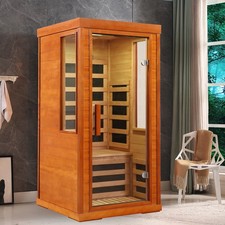Home dry infrared  sauna  red